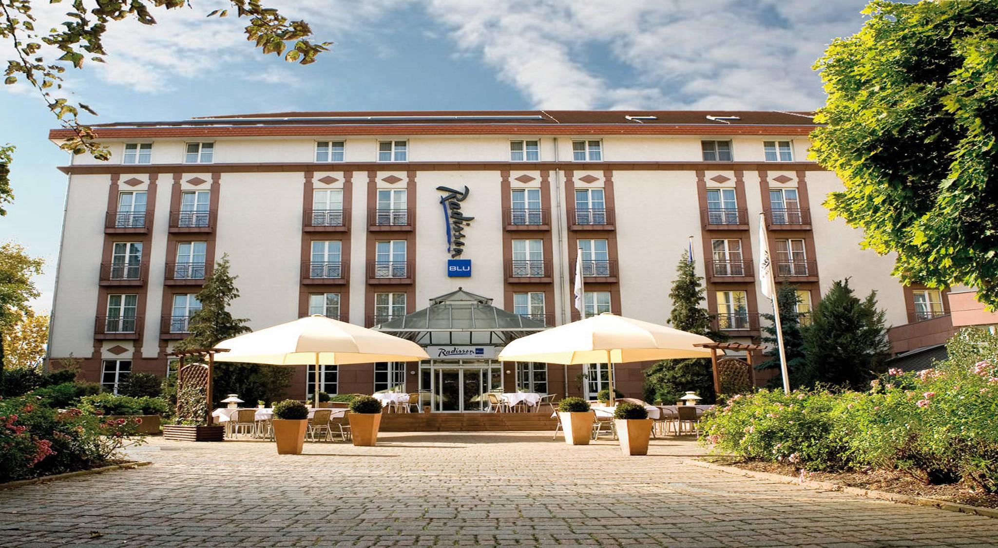 Radisson Blu Hotel Halle-Merseburg Exterior photo